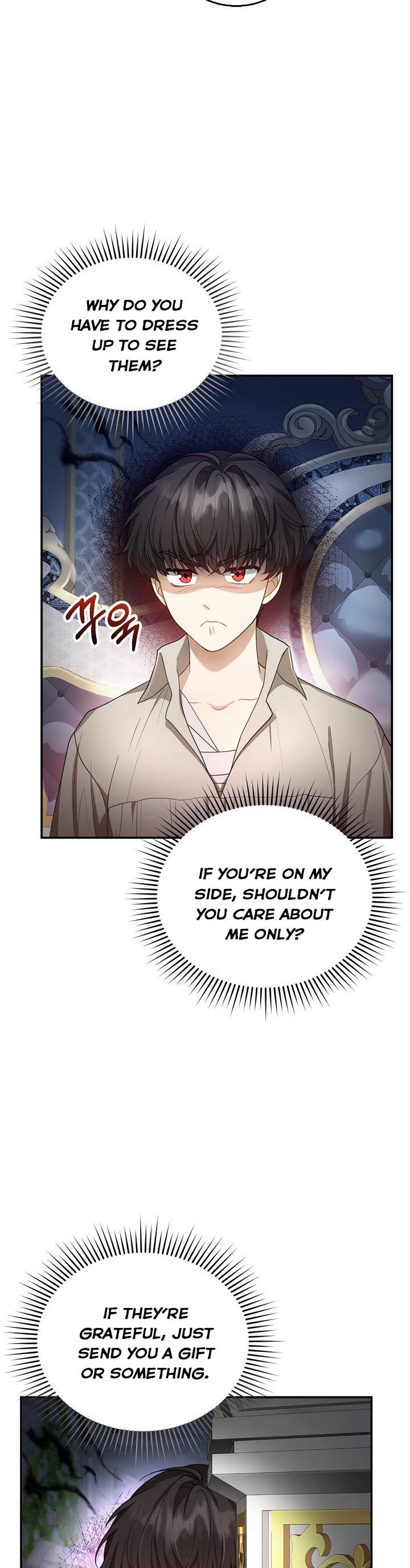 I Am Trying to Divorce My Villain Husband, but We Have a Child chapter 9 page 22