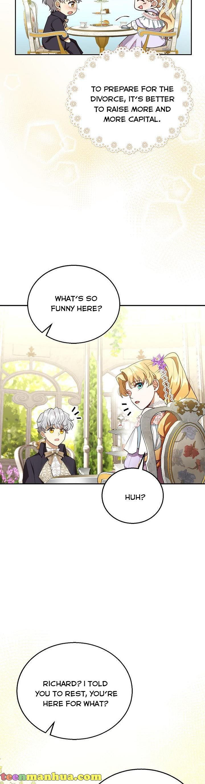 I Am Trying to Divorce My Villain Husband, but We Have a Child chapter 9 page 28