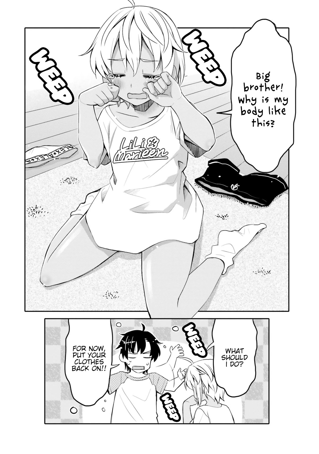 I Am Worried That My Childhood Friend Is Too Cute! chapter 12 page 18