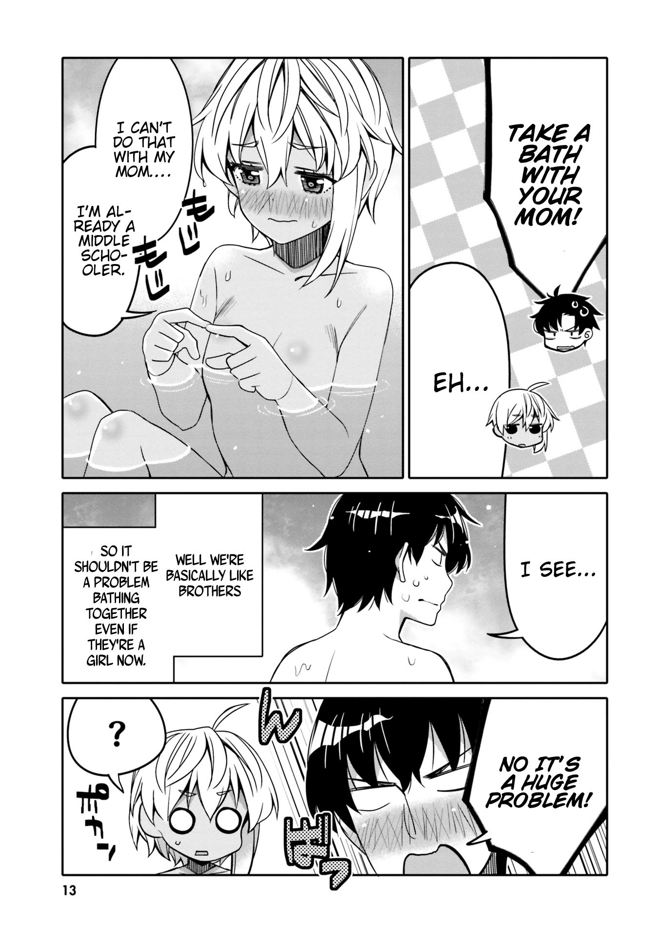 I Am Worried That My Childhood Friend Is Too Cute! chapter 13 page 12