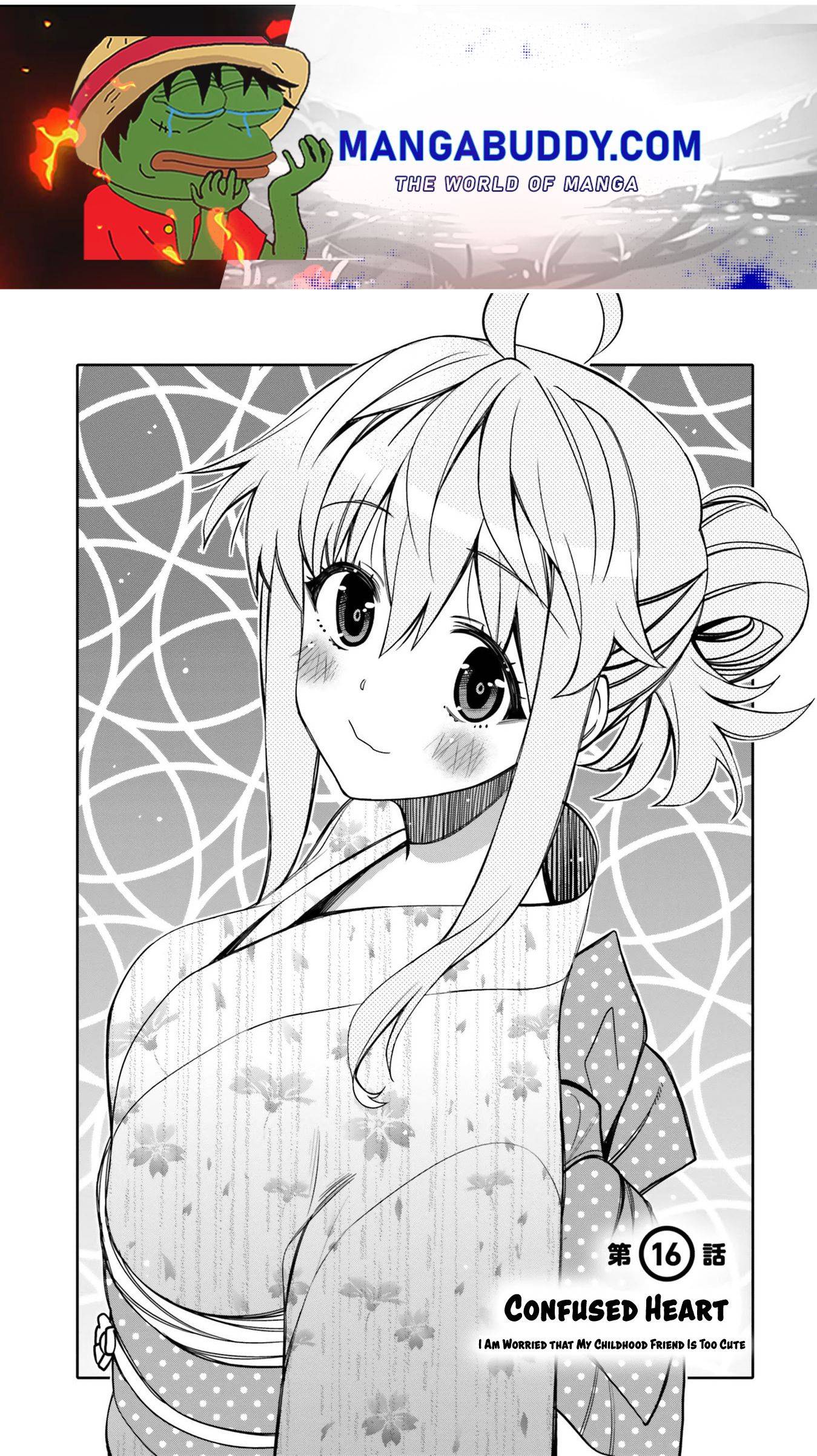 I Am Worried That My Childhood Friend Is Too Cute! chapter 16 page 1