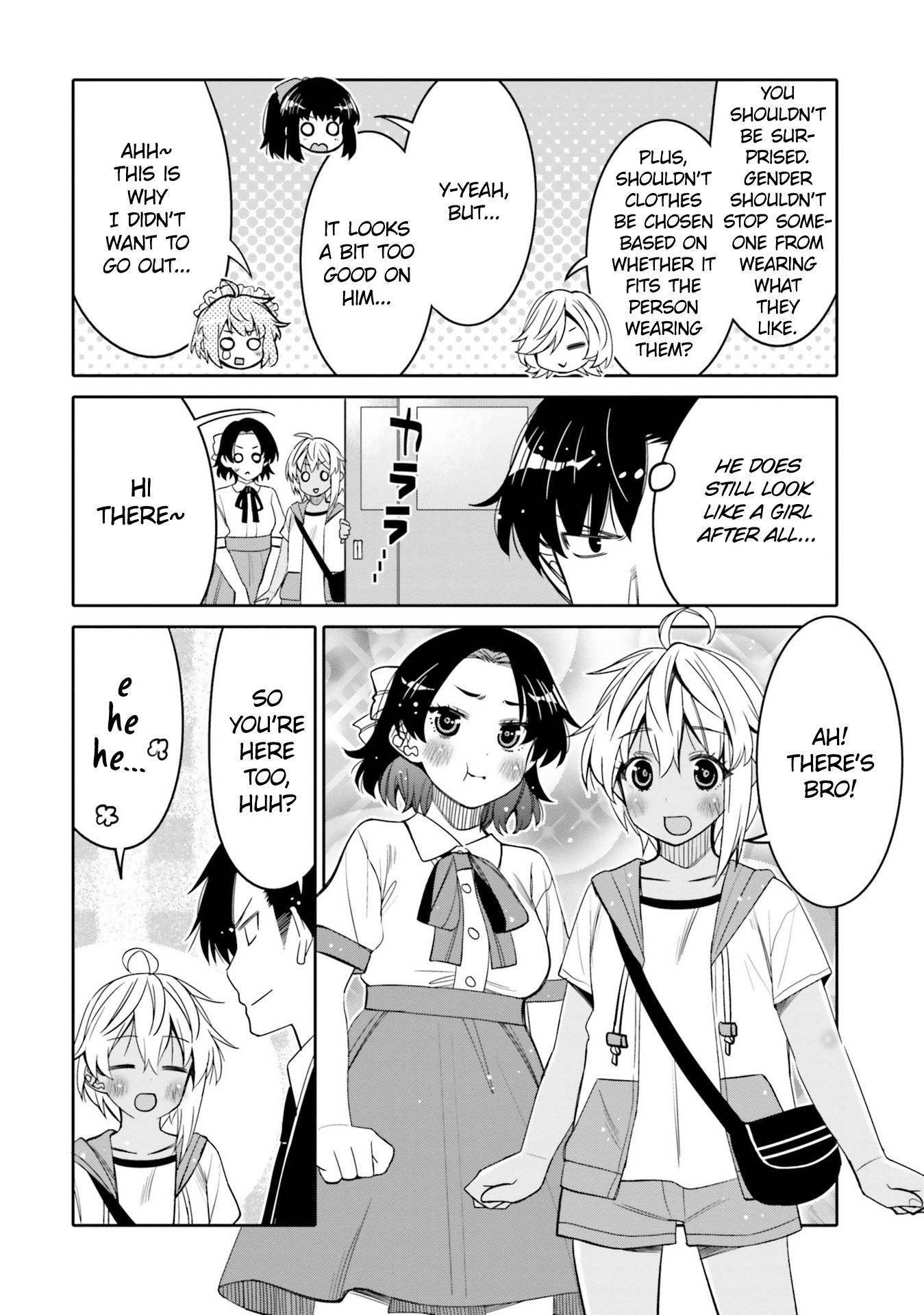 I Am Worried That My Childhood Friend Is Too Cute! chapter 22 page 12