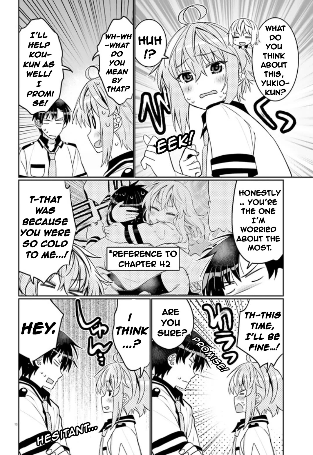 I Am Worried That My Childhood Friend Is Too Cute! chapter 48 page 10