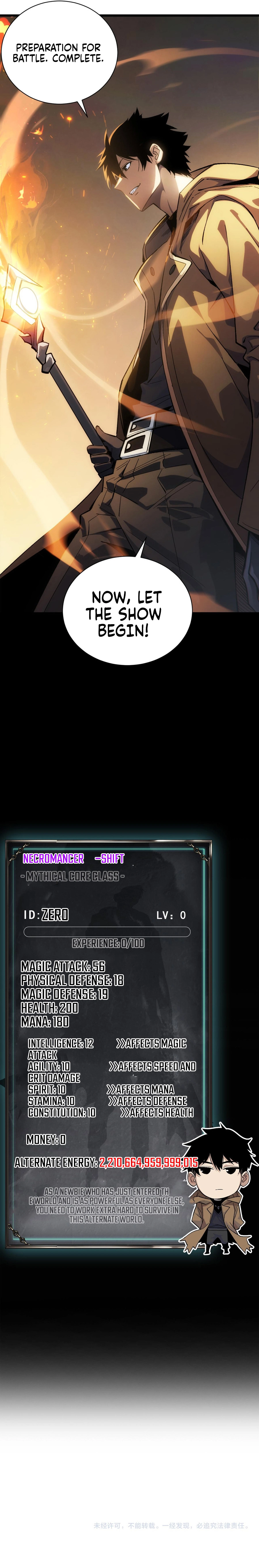 I Awoke as a God After Auto Battling For a Million Years chapter 1 page 38