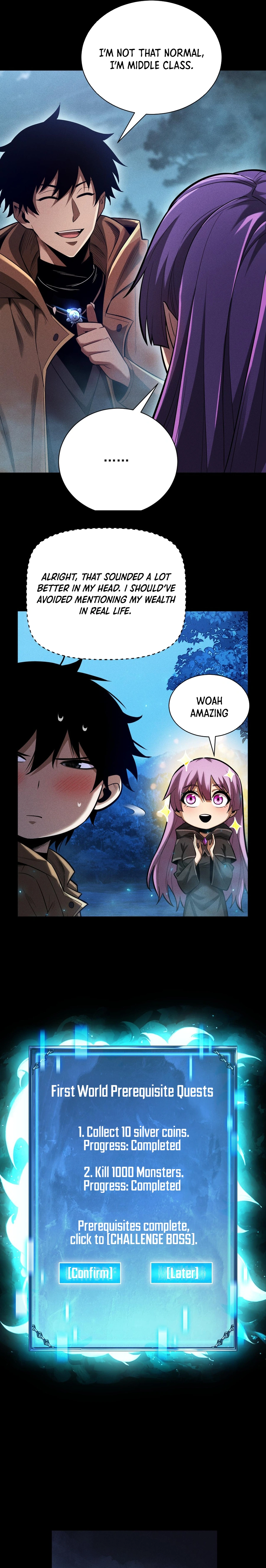 I Awoke as a God After Auto Battling For a Million Years chapter 9 page 4