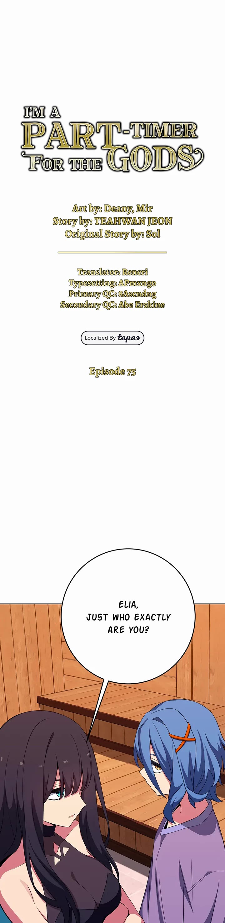 I Became A Part Time Employee For Gods chapter 75 page 10