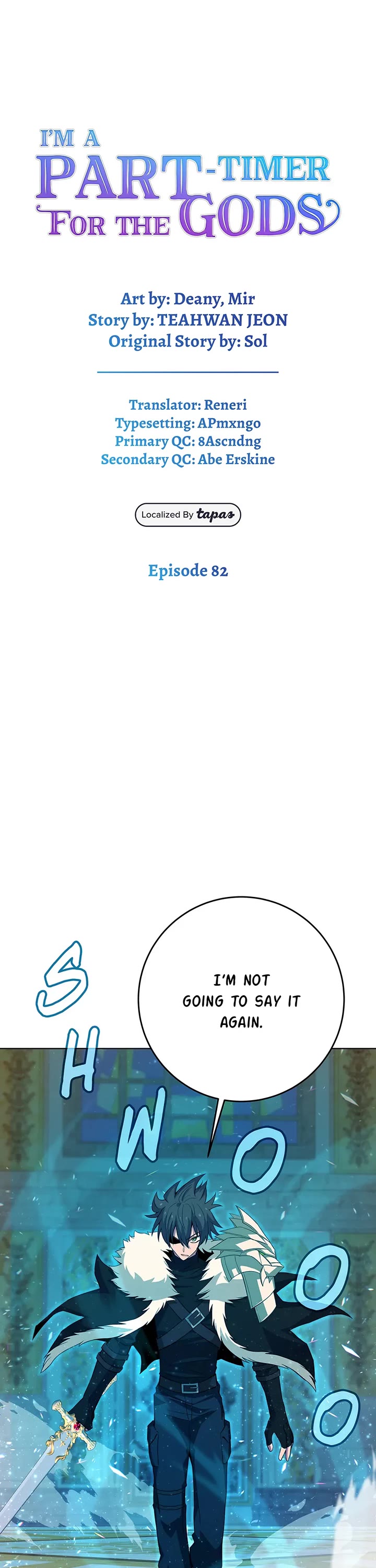 I Became A Part Time Employee For Gods chapter 82 page 1