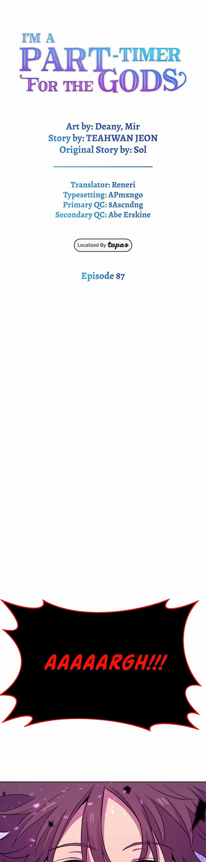 I Became A Part Time Employee For Gods chapter 87 page 6