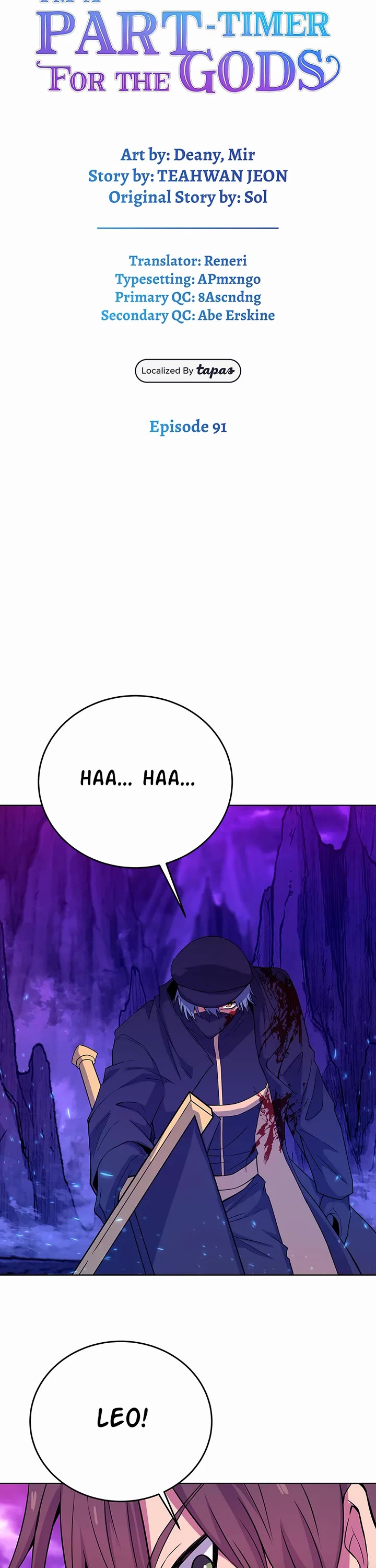 I Became A Part Time Employee For Gods chapter 91 page 8