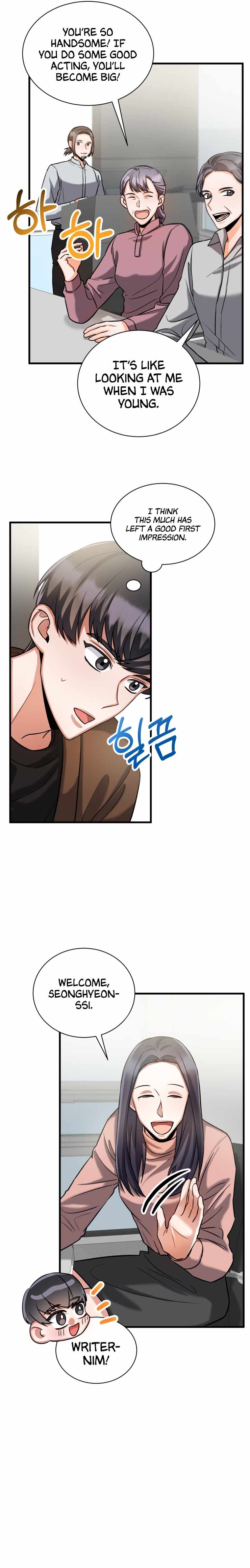 I became a top actor just by reading books chapter 12 page 19