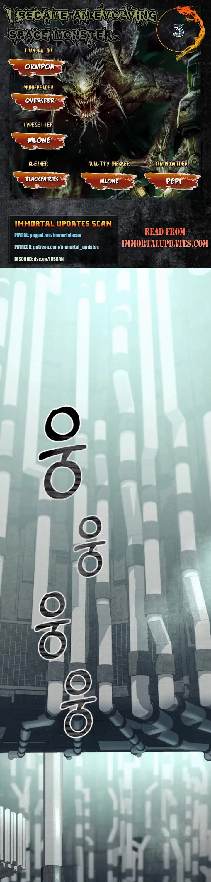 I Became an Evolving Space Monster chapter 3 page 1