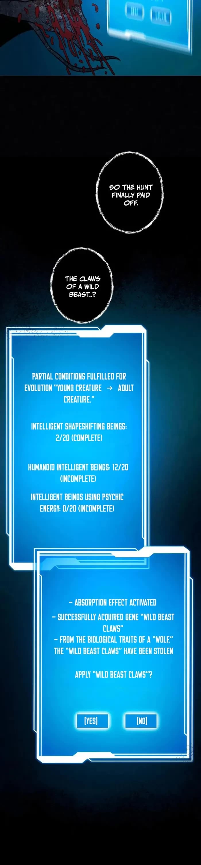 I Became an Evolving Space Monster chapter 42 page 44