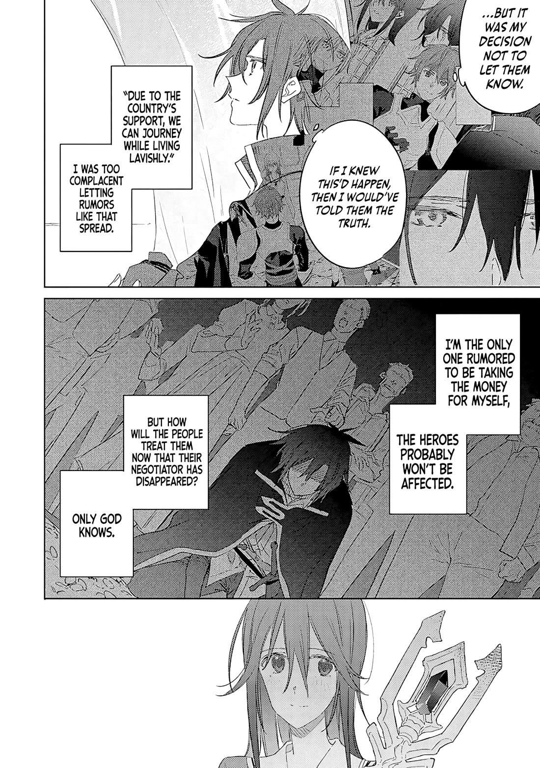I Became the Dark Side of the Hero's Party of My Own Volition and Was Cast Out for Being “Unnecessary”, but We'll See About That chapter 1 page 52