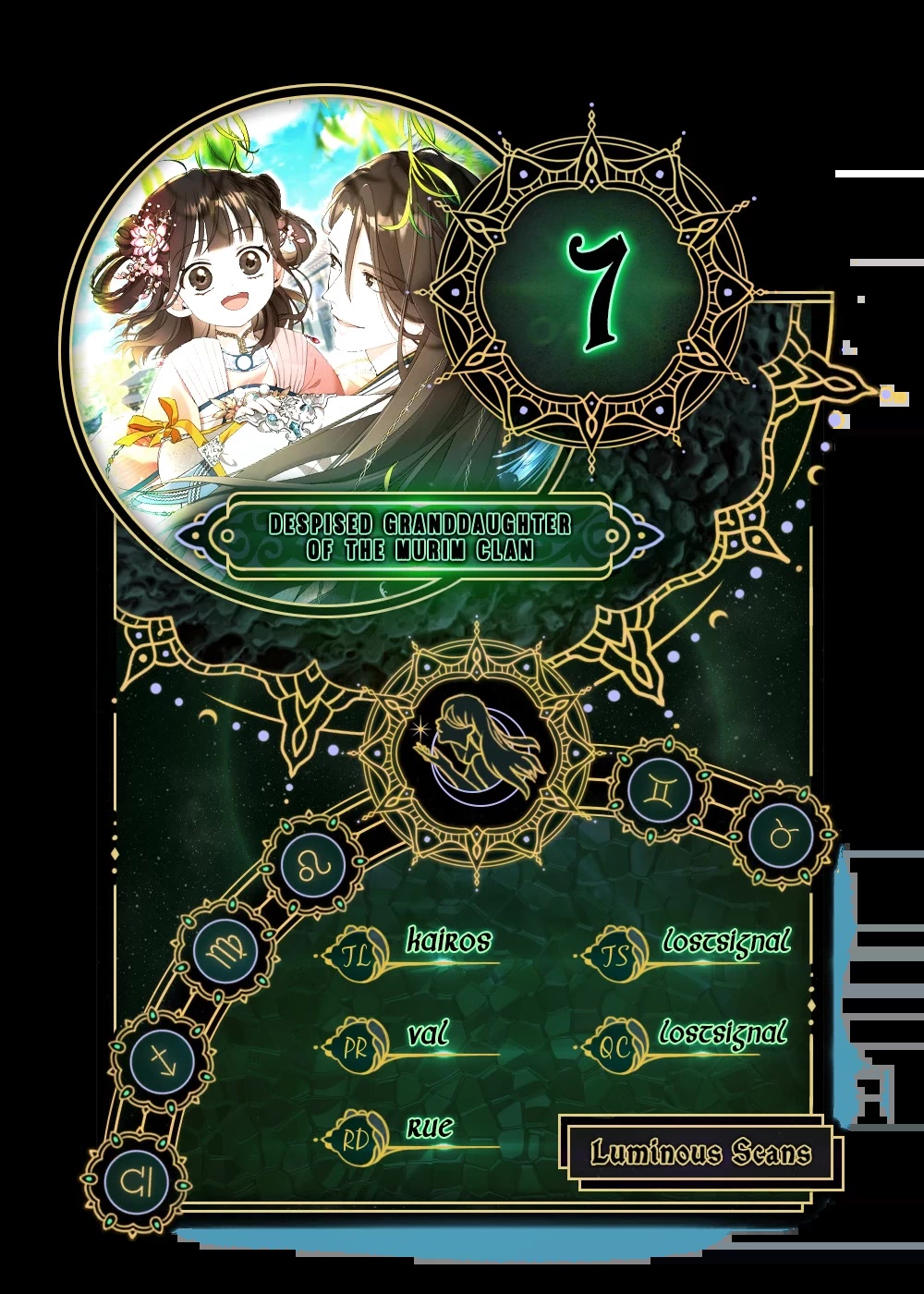 I Became the Despised Granddaughter of the Murim Family chapter 7 page 1