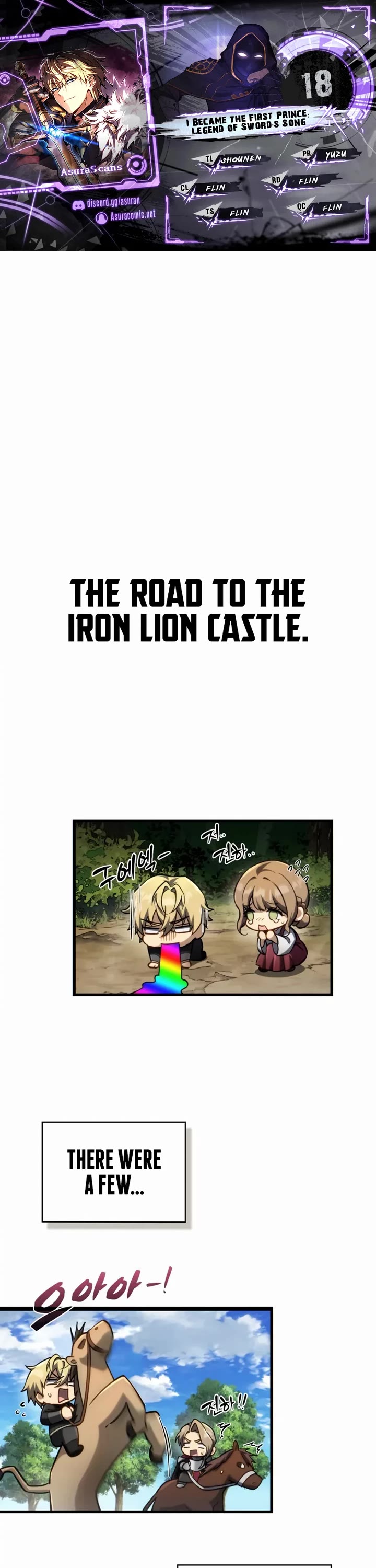I Became the First Prince: Legend of Sword's Song chapter 18 page 1