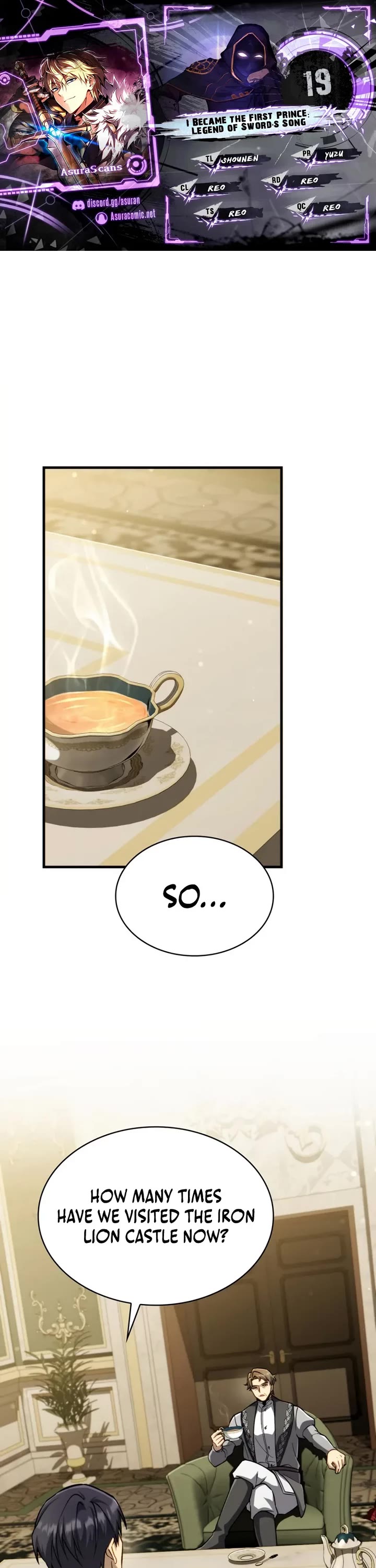 I Became the First Prince: Legend of Sword's Song chapter 19 page 1