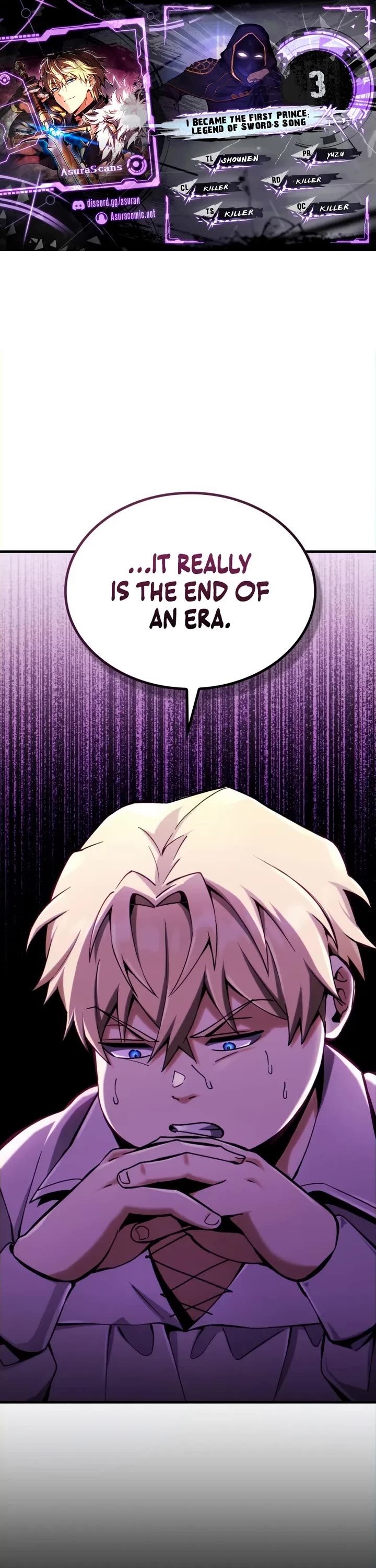 I Became the First Prince: Legend of Sword's Song chapter 3 page 1