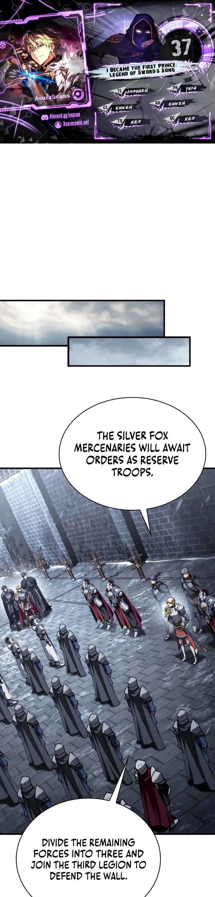 I Became the First Prince: Legend of Sword's Song chapter 37 page 1
