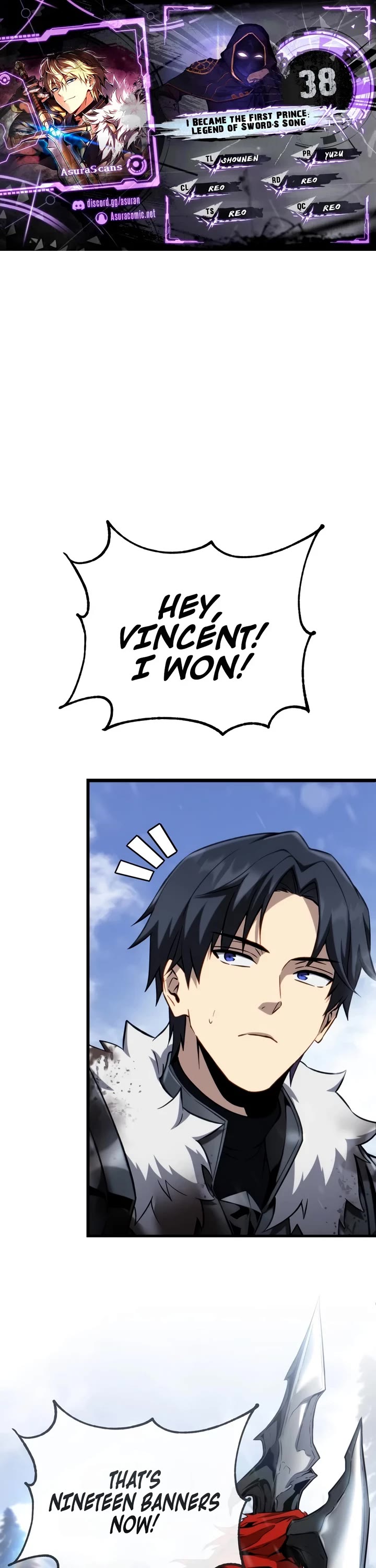 I Became the First Prince: Legend of Sword's Song chapter 38 page 1