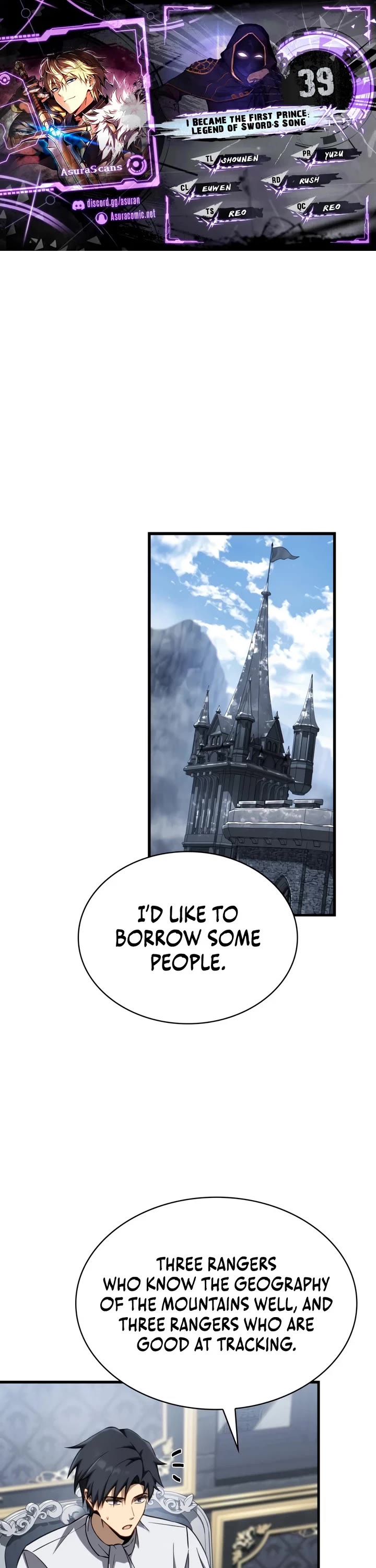 I Became the First Prince: Legend of Sword's Song chapter 39 page 1