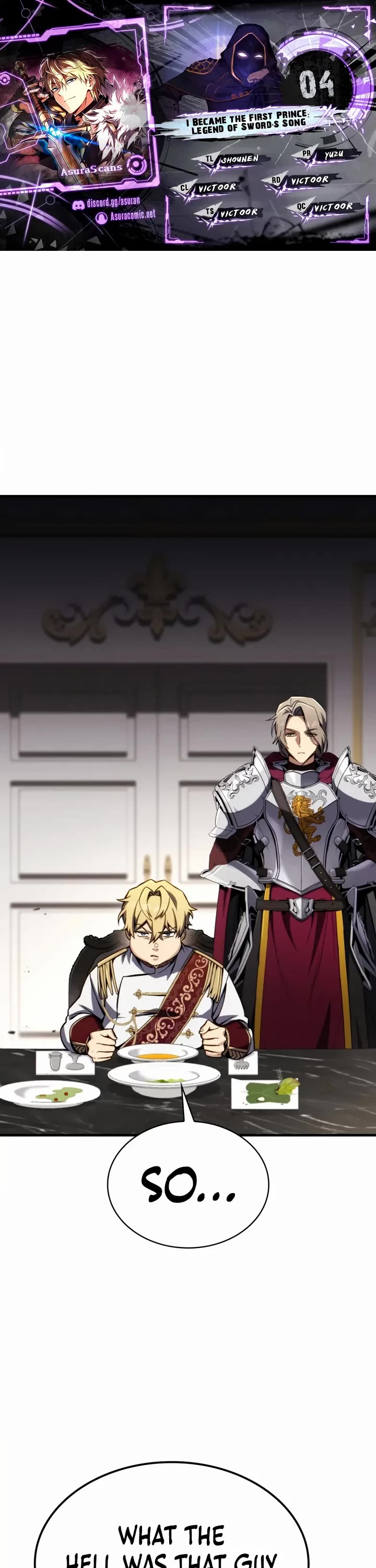 I Became the First Prince: Legend of Sword's Song chapter 4 page 1