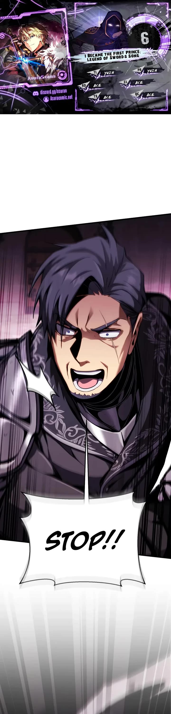 I Became the First Prince: Legend of Sword's Song chapter 6 page 1