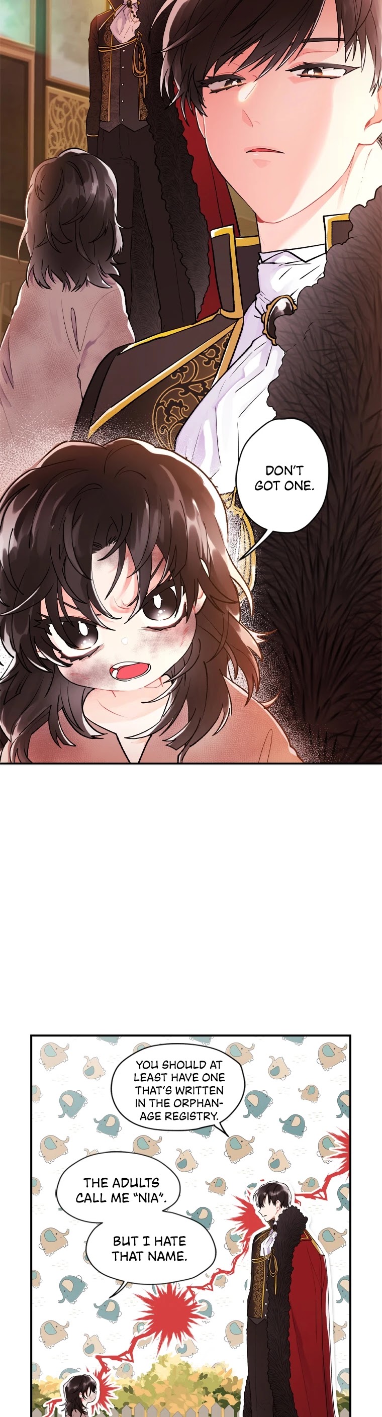 I became the Male Lead’s Adopted Daughter chapter 1 page 35