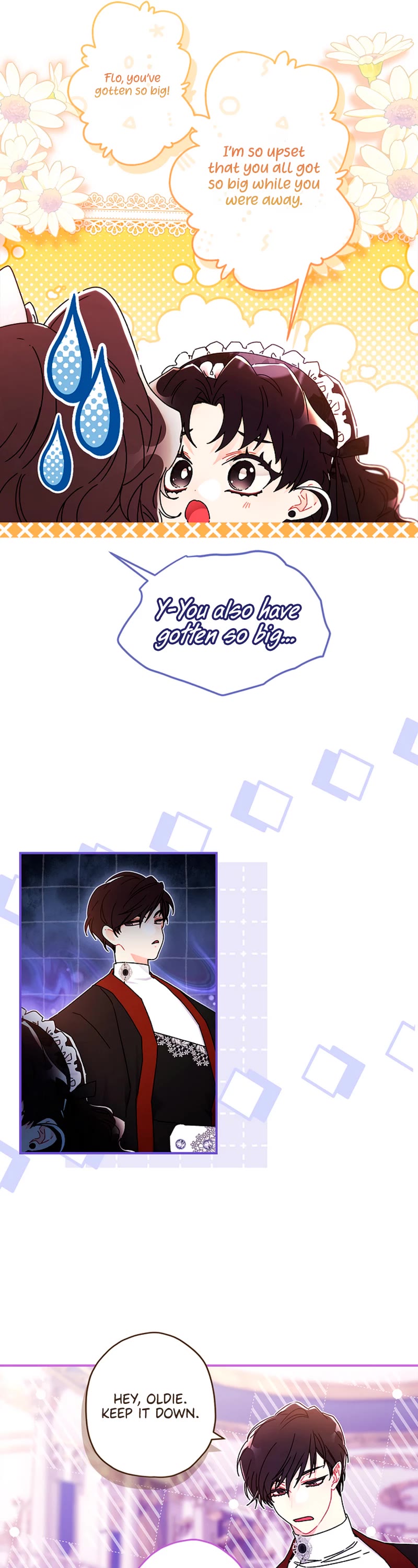 I became the Male Lead’s Adopted Daughter chapter 100 page 28