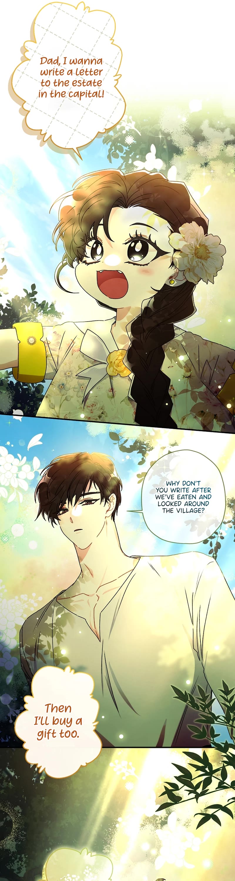 I became the Male Lead’s Adopted Daughter chapter 105 page 35