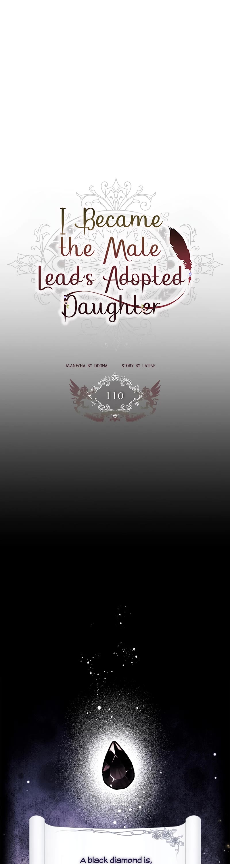 I became the Male Lead’s Adopted Daughter chapter 110 page 2