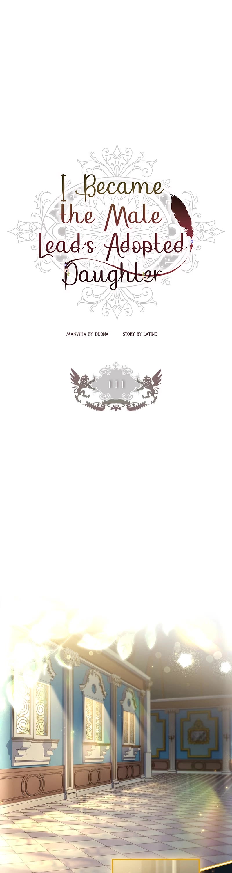 I became the Male Lead’s Adopted Daughter chapter 111 page 2