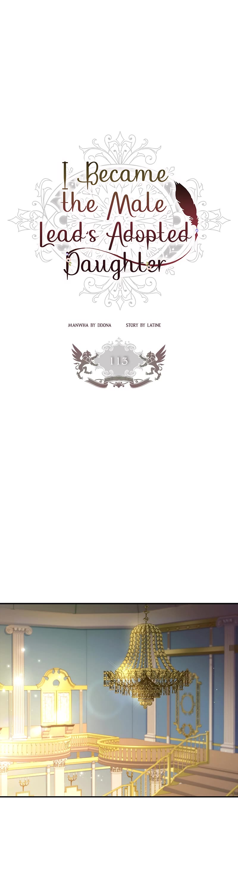 I became the Male Lead’s Adopted Daughter chapter 113 page 2