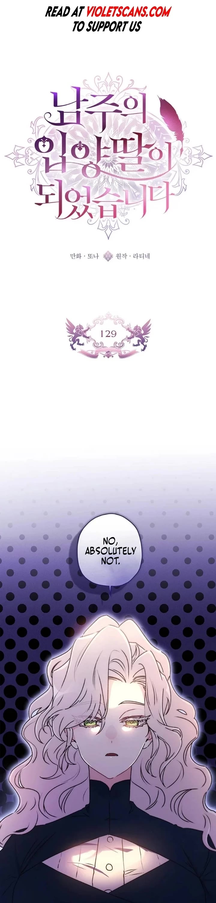 I became the Male Lead’s Adopted Daughter chapter 129 page 1