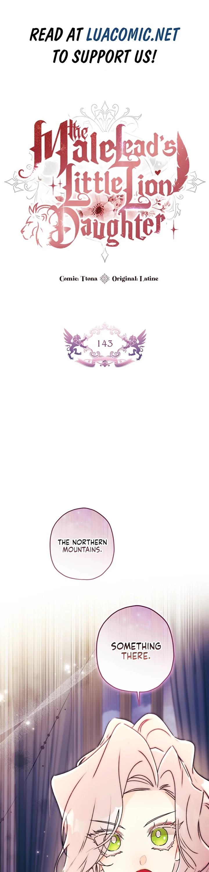 I became the Male Lead’s Adopted Daughter chapter 143 page 1