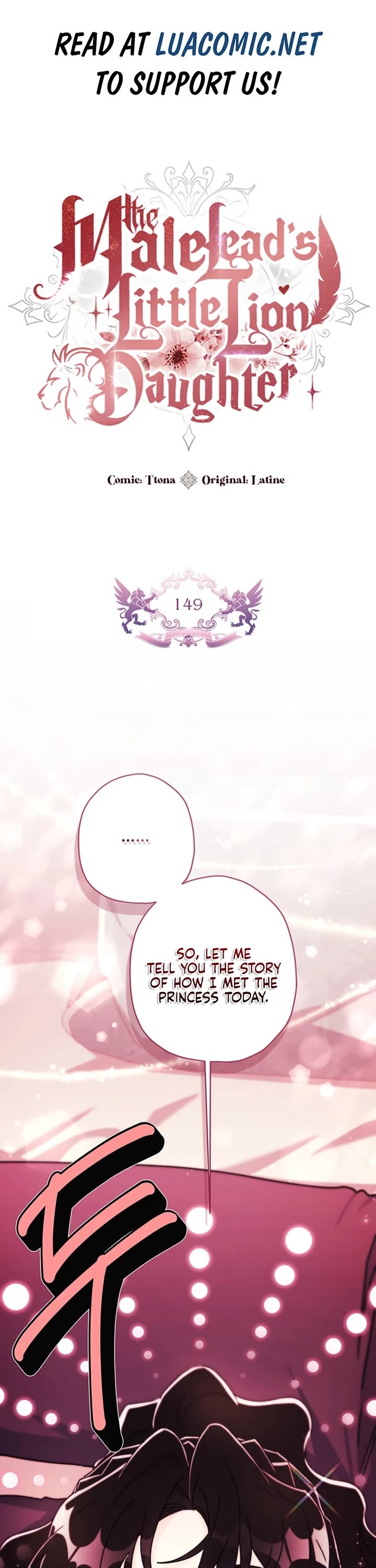 I became the Male Lead’s Adopted Daughter chapter 149 page 1