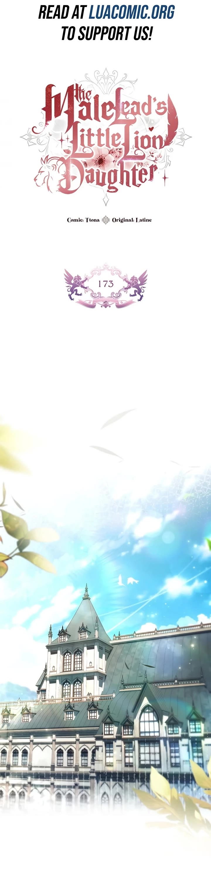 I became the Male Lead’s Adopted Daughter chapter 173 page 1