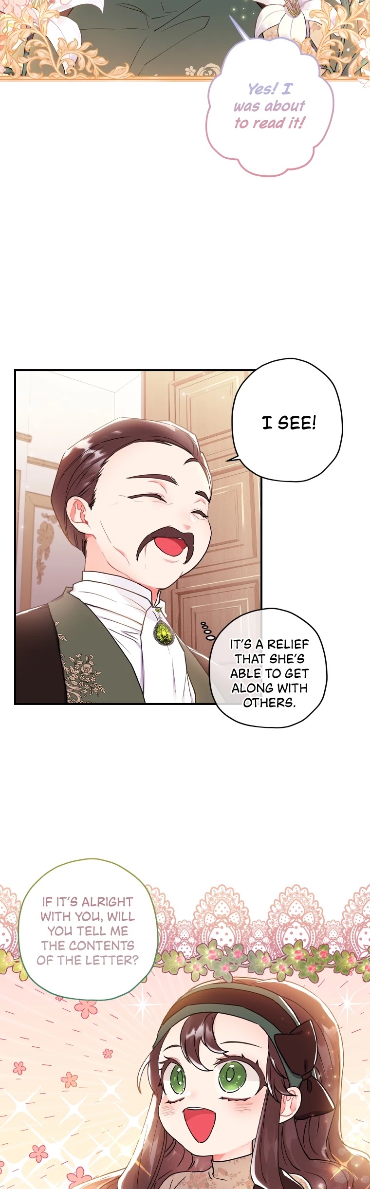 I became the Male Lead’s Adopted Daughter chapter 41 page 39