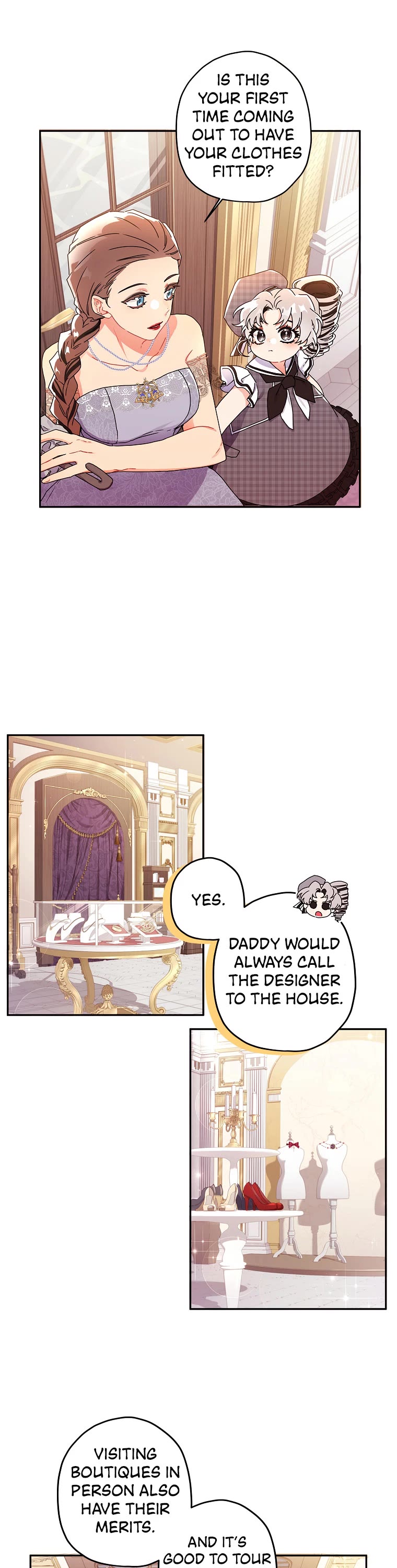 I became the Male Lead’s Adopted Daughter chapter 55 page 9