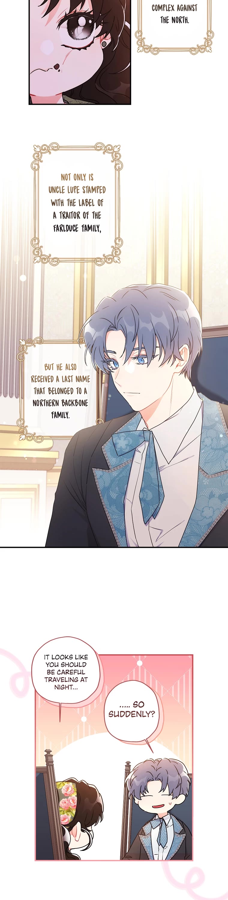 I became the Male Lead’s Adopted Daughter chapter 70 page 28