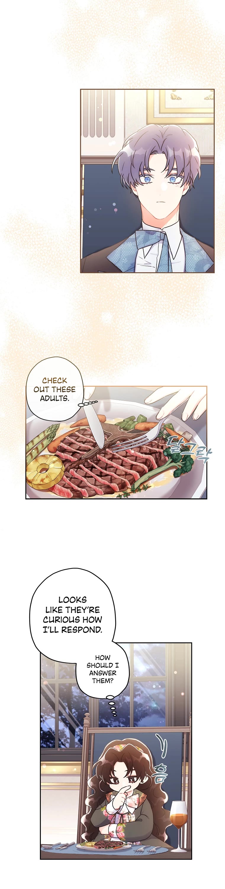 I became the Male Lead’s Adopted Daughter chapter 70 page 33