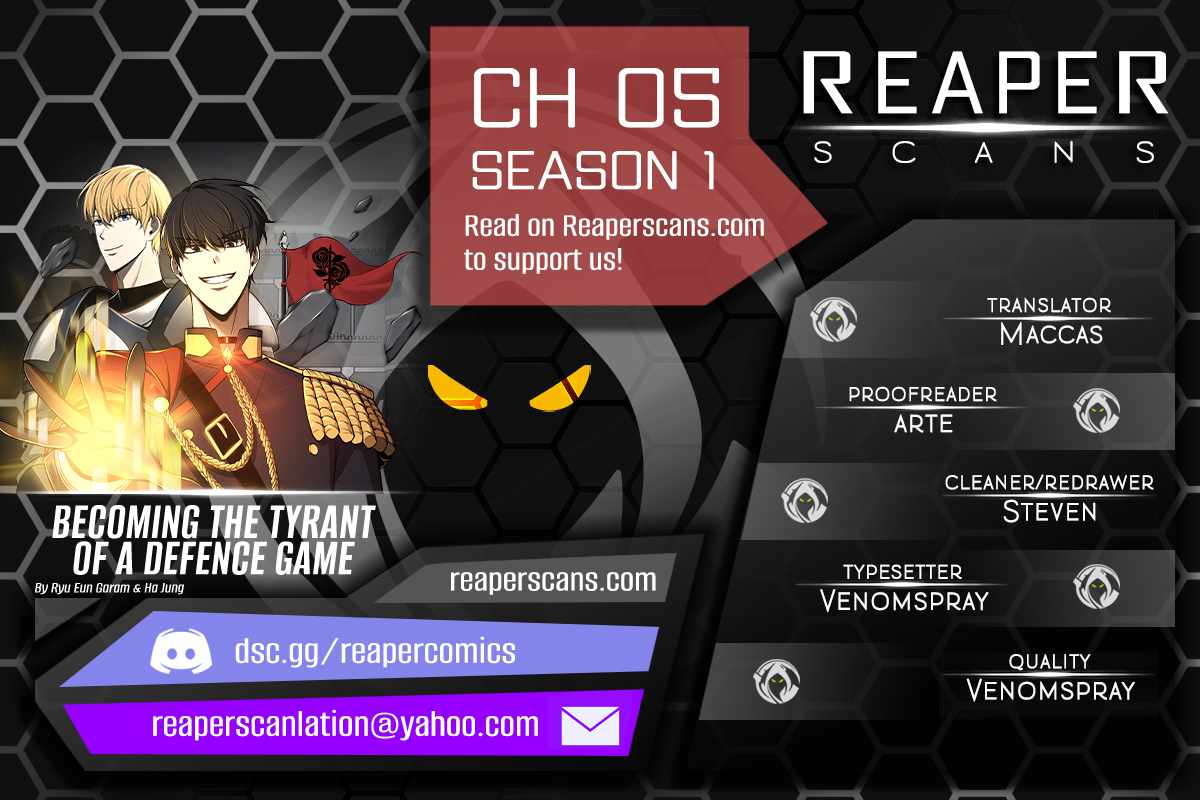 I Became the Tyrant of a Defence Game chapter 5 page 1