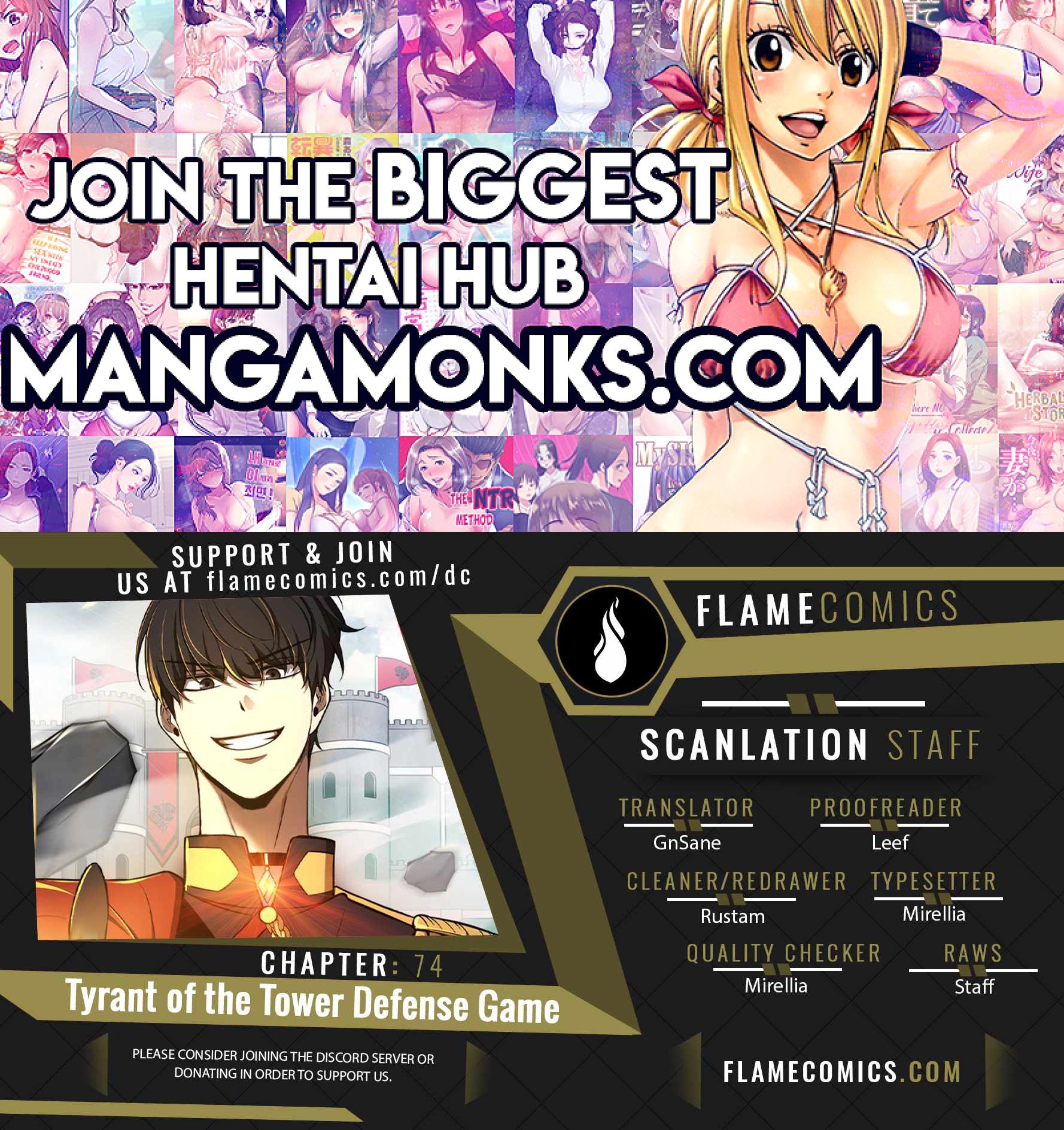 I Became the Tyrant of a Defence Game chapter 74 page 1