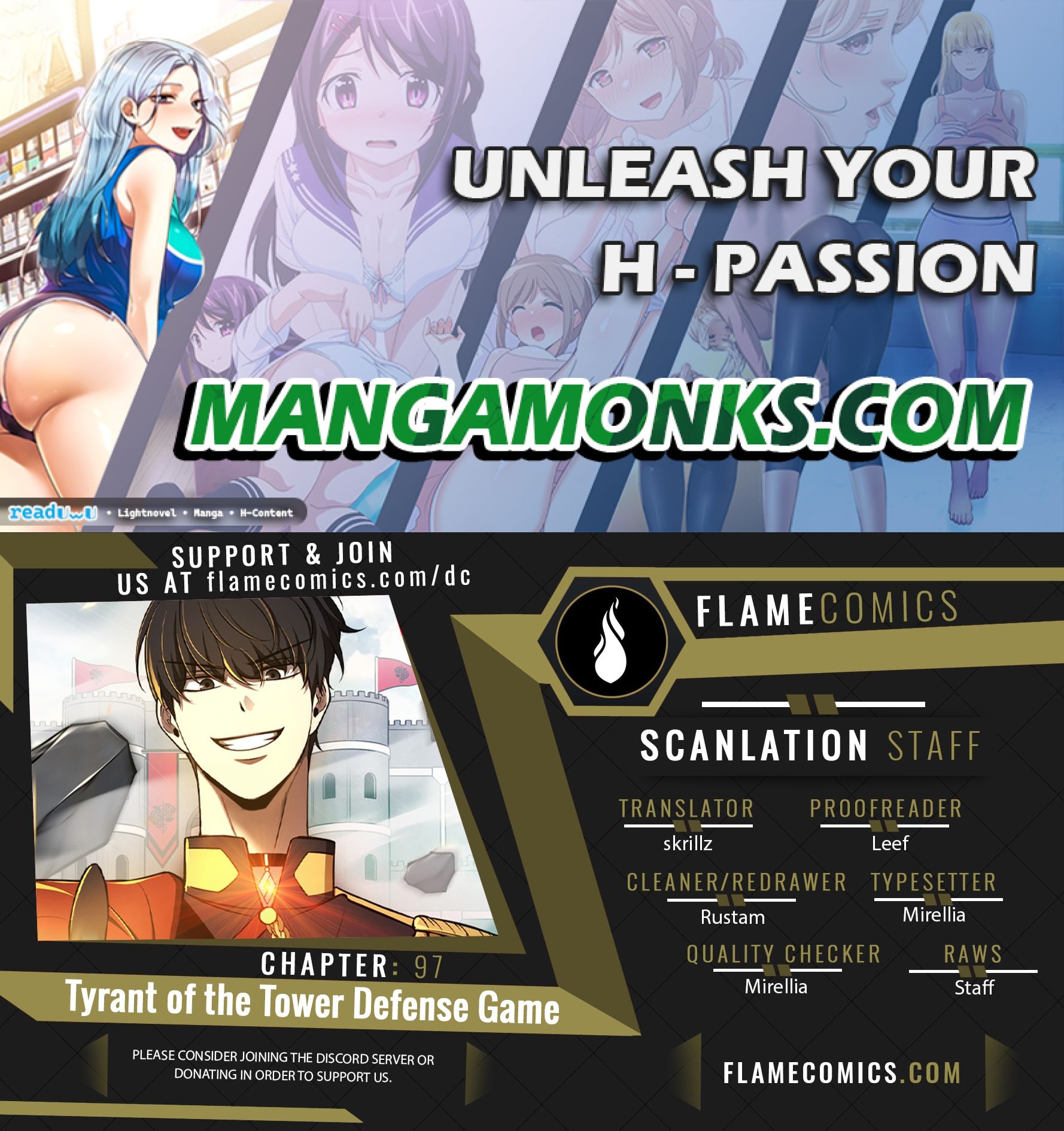 I Became the Tyrant of a Defence Game chapter 97 page 1