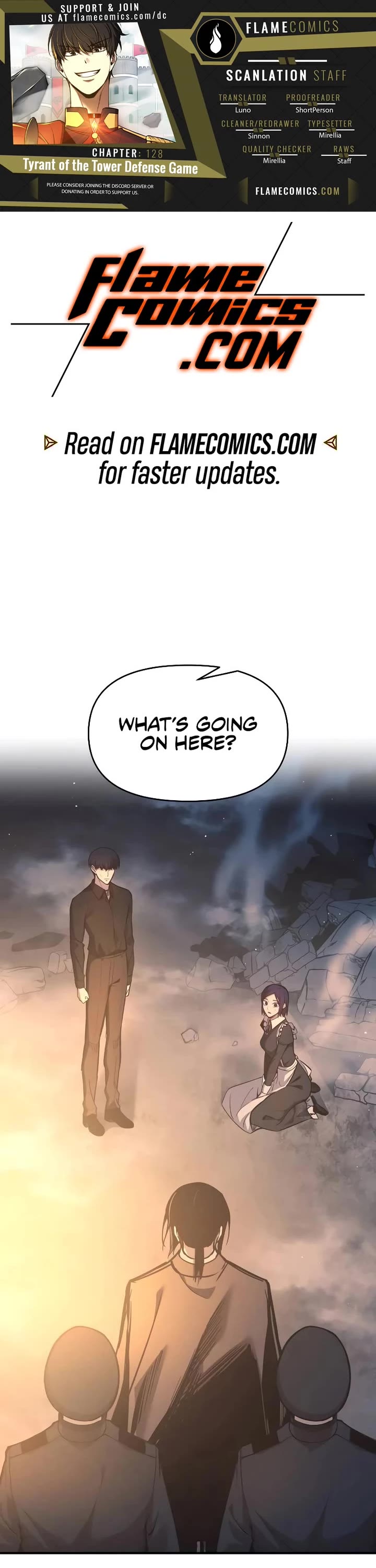 I Became the Tyrant of a Defense Game chapter 128 page 1