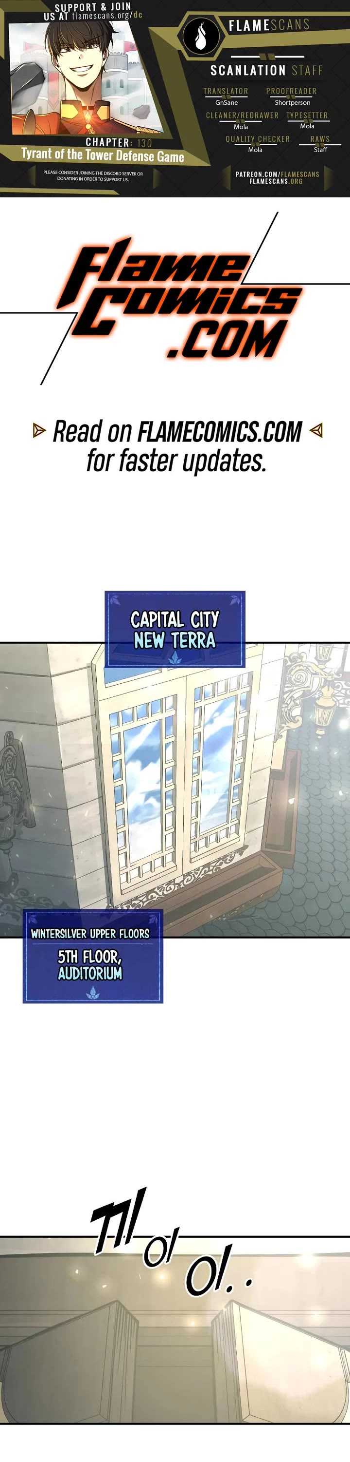 I Became the Tyrant of a Defense Game chapter 130 page 1