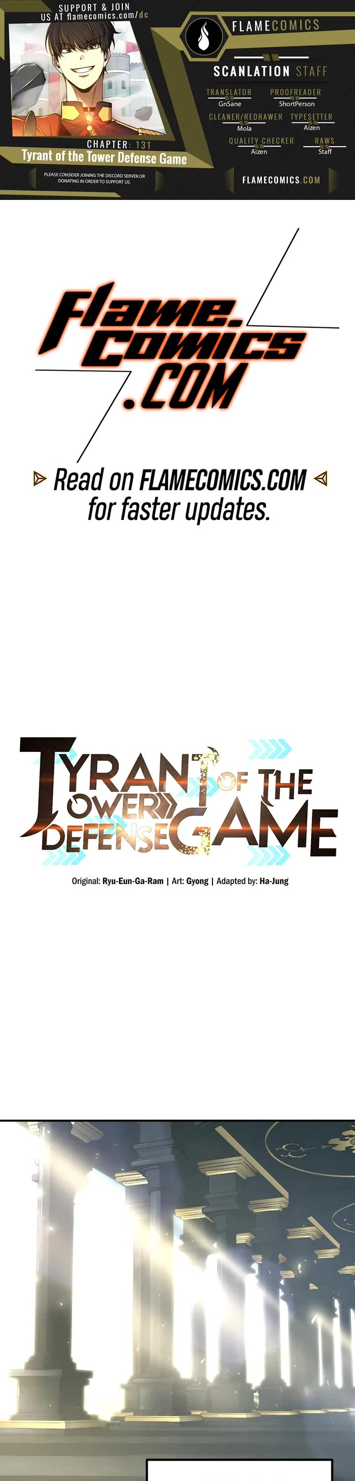 I Became the Tyrant of a Defense Game chapter 131 page 1
