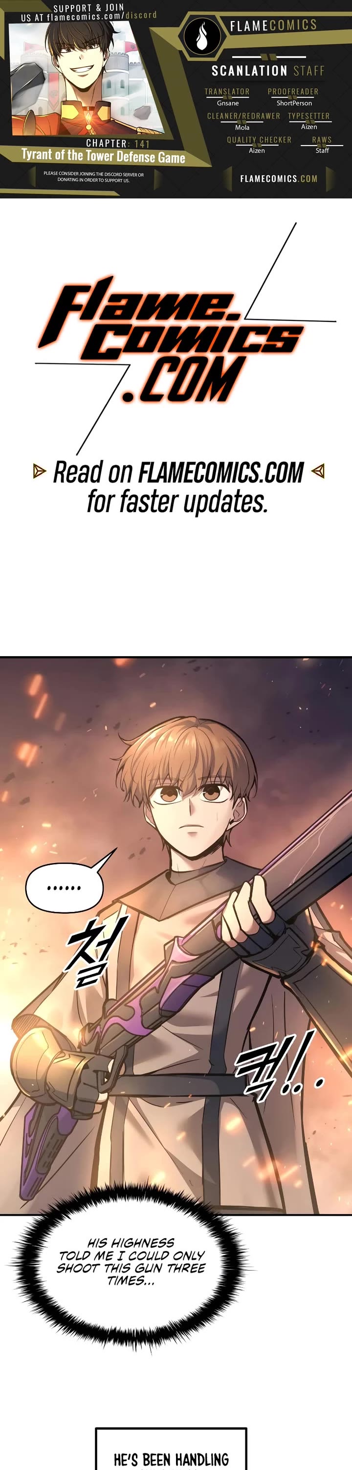 I Became the Tyrant of a Defense Game chapter 141 page 1