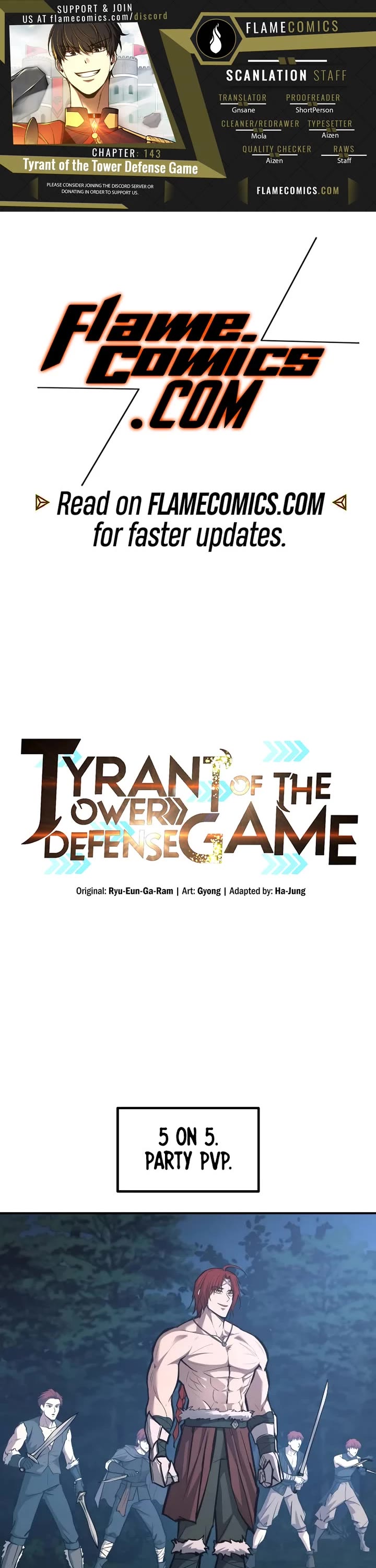 I Became the Tyrant of a Defense Game chapter 143 page 1