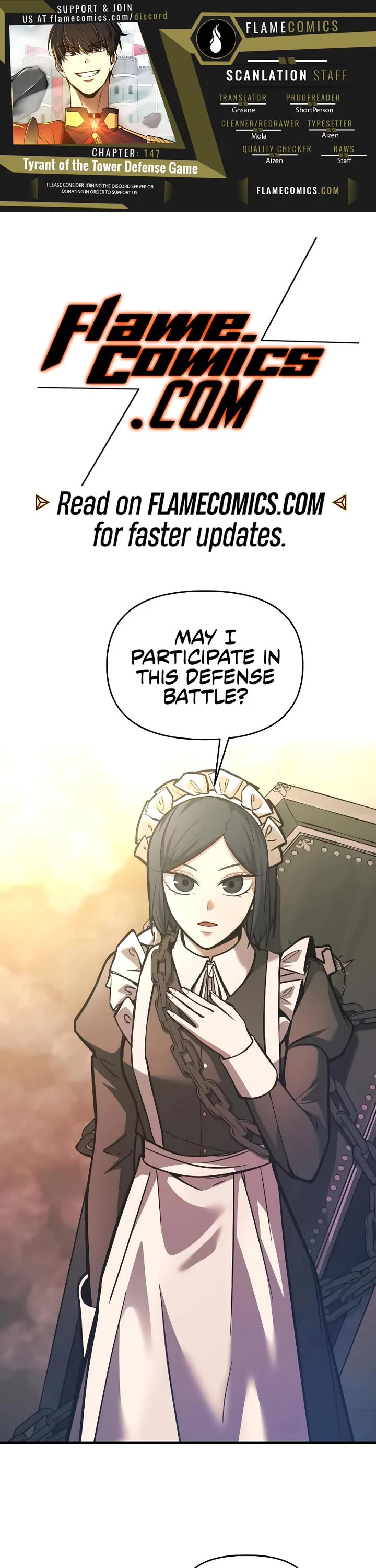 I Became the Tyrant of a Defense Game chapter 147 page 1