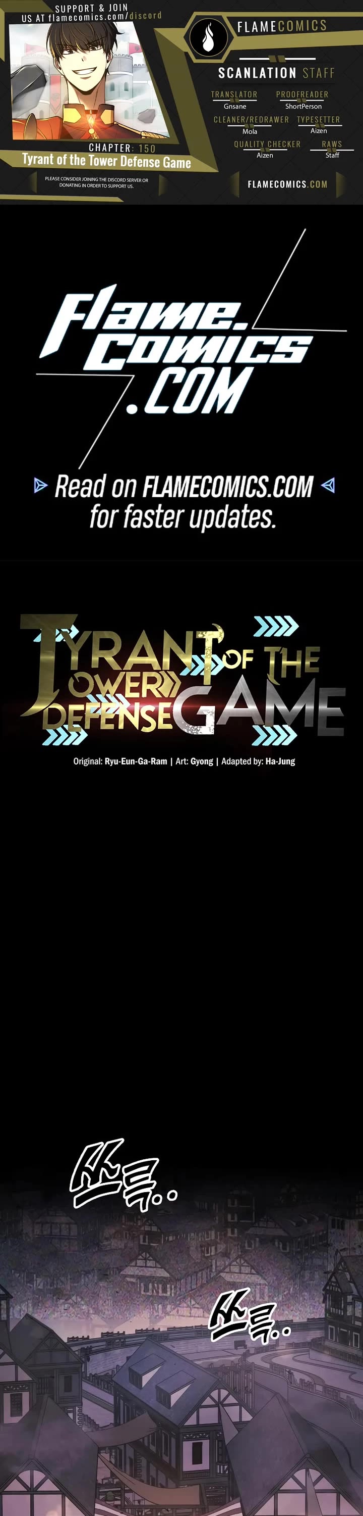 I Became the Tyrant of a Defense Game chapter 150 page 1